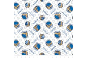 CAMELOT FABRICS NBA Golden State Warriors Cotton Fabric by the yard