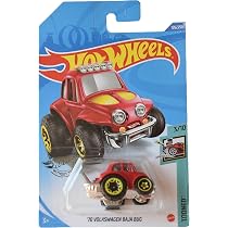 Hot Wheels '70 Volkswagen Baja Bug, [red] 126/250 Tooned 3/10