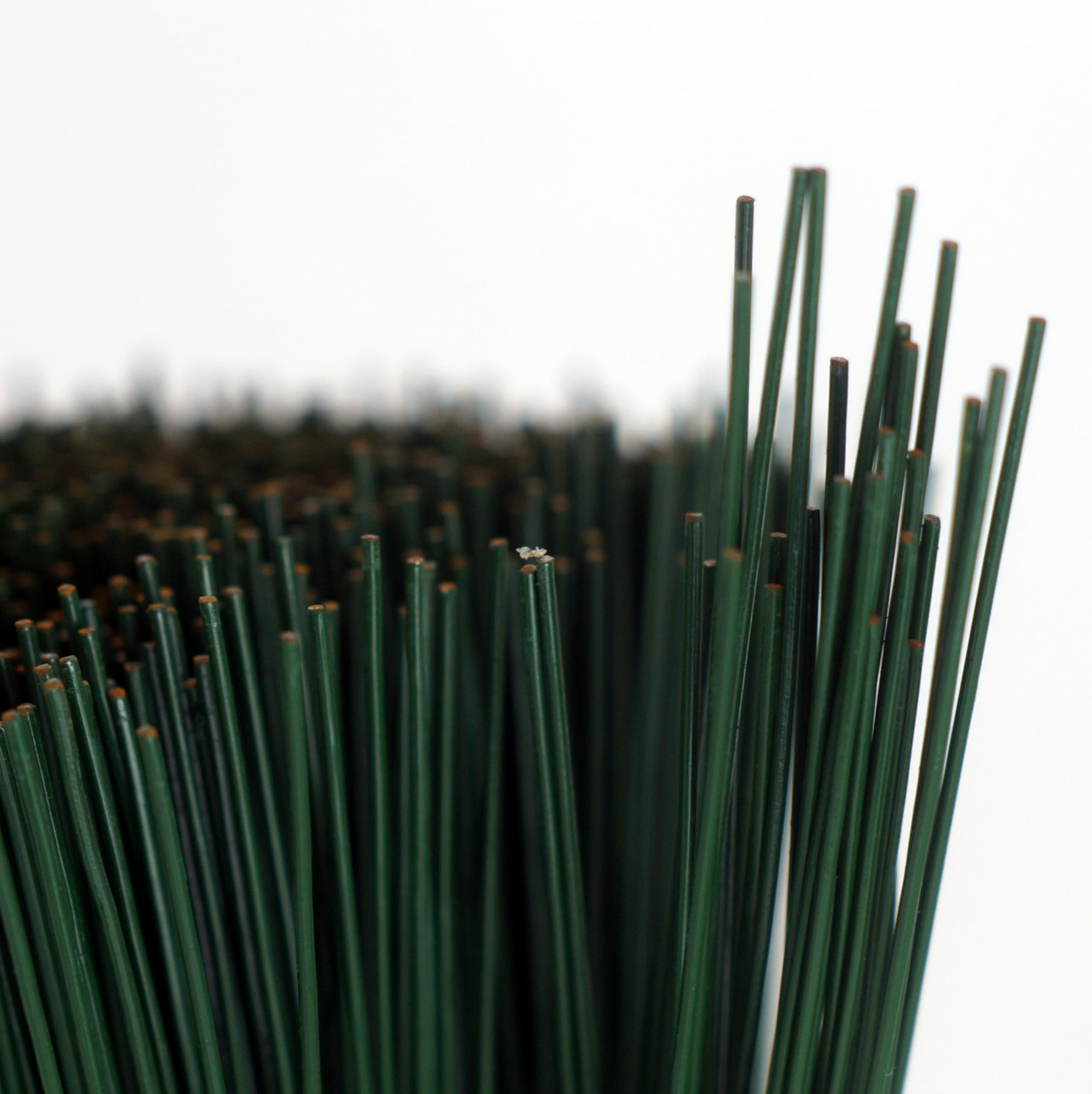 FLORIST, FLORAL GREEN STUB WIRE (0.9mm) 20swg - Floral Green Stub Wire. Flower Arranging Accessories, Craft Wire, Wreath Making Supplies, Modelling Wire. (1, Green 7 Inch, 500g) — image 1