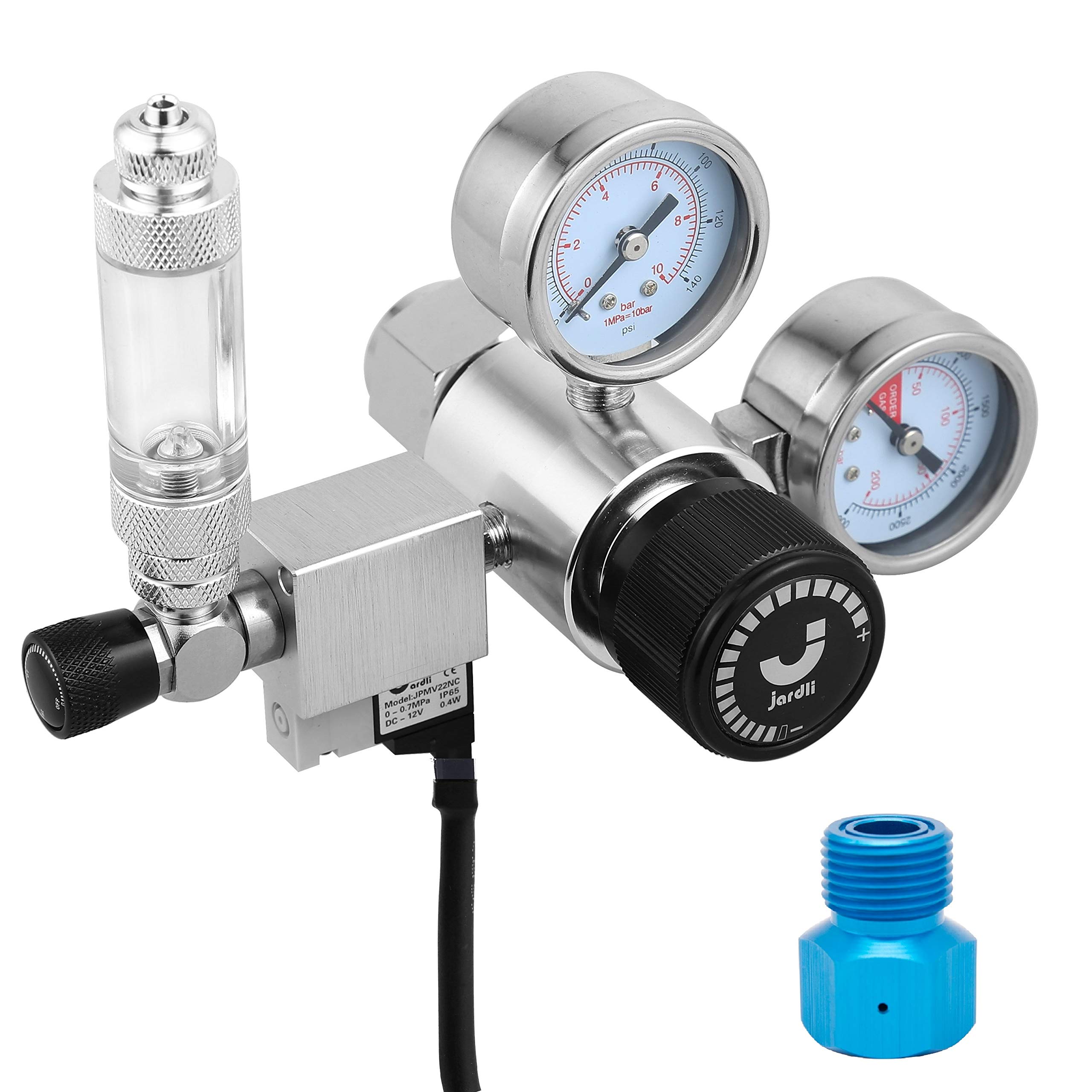 Fresh Look at Mua Jardli Aquarium Co2 Regulator With Solenoid Dual Gauges Bubble