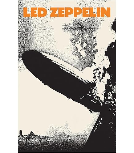 Amazon.com: Led Zeppelin Poster 'Swan Song': Prints: Posters & Prints