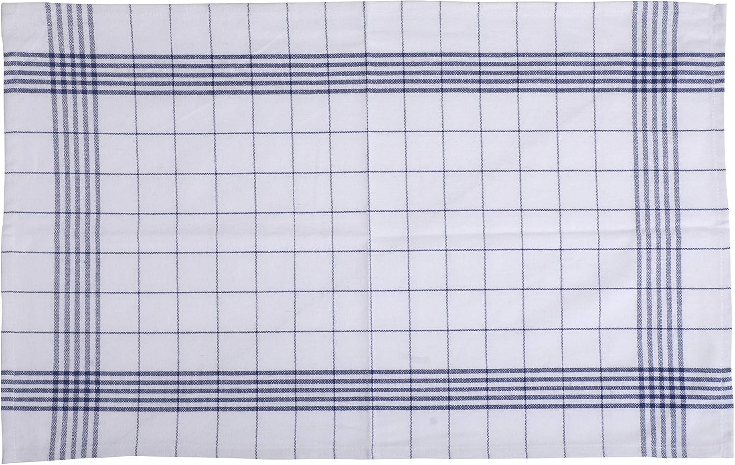 DG Collections Kitchen Dish Towels, 100% Natural Cotton, Set of 12 (15x25 Inches), Multi-Purpose Kitchen Towels, Very Soft, Highly Absorbent, Lint Free, Checkered Design Tea Towels for Kitchen Decor: Kitchen & Dining