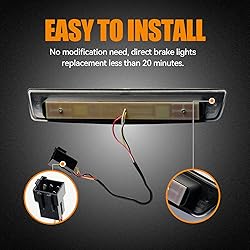 Cxdar Third 3rd Brake Light LED for 1994-2001 Dodge