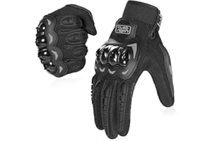 COFIT Motorcycle Gloves Breathable, Touchscreen Motorbike Gloves Anti-Slip with Good Grip Hard Knuckles Protection for Men Wo