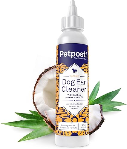 cleaning dogs ears with coconut oil