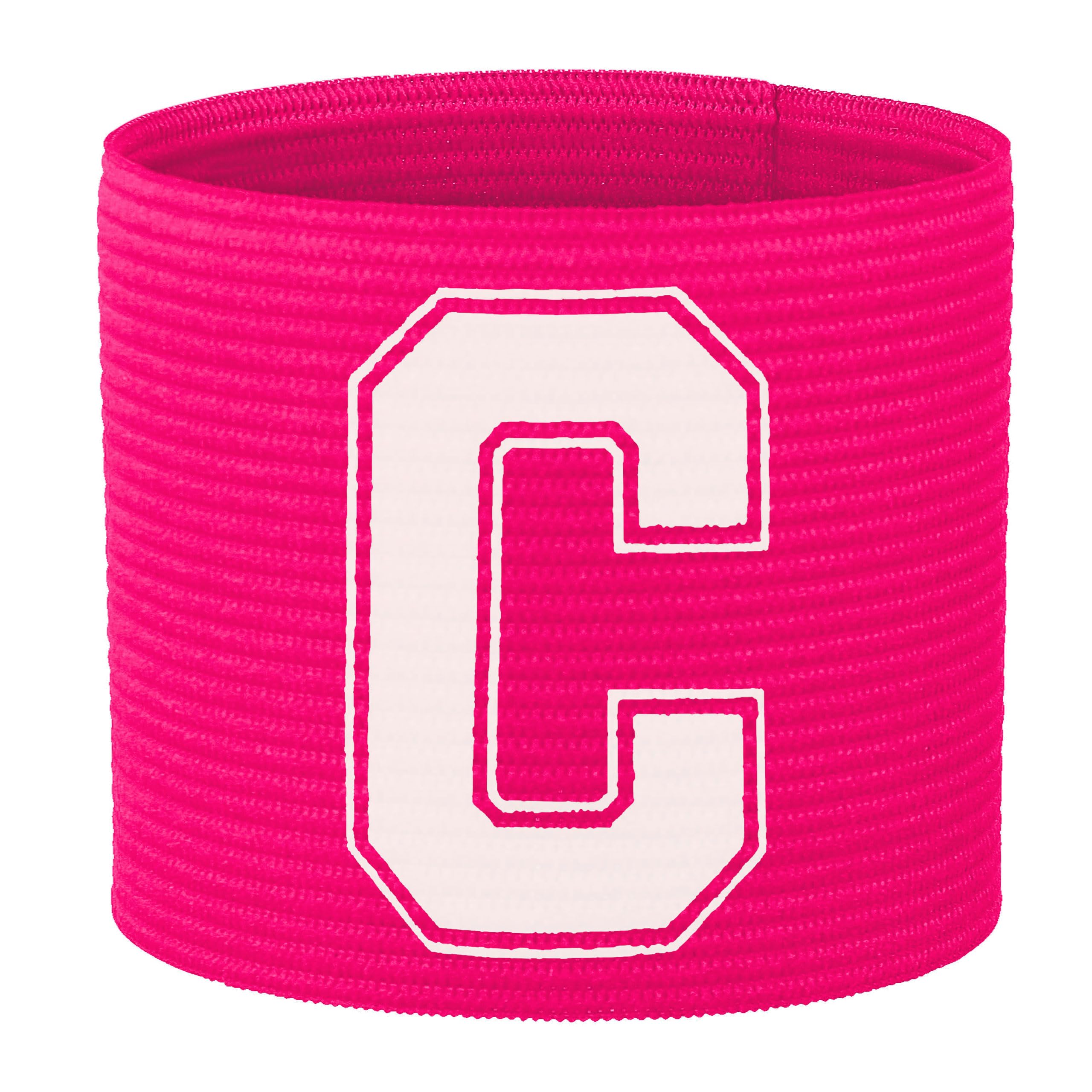 55 Sport Football Adult & Junior Captain's Armband - Adult - Neon Pink