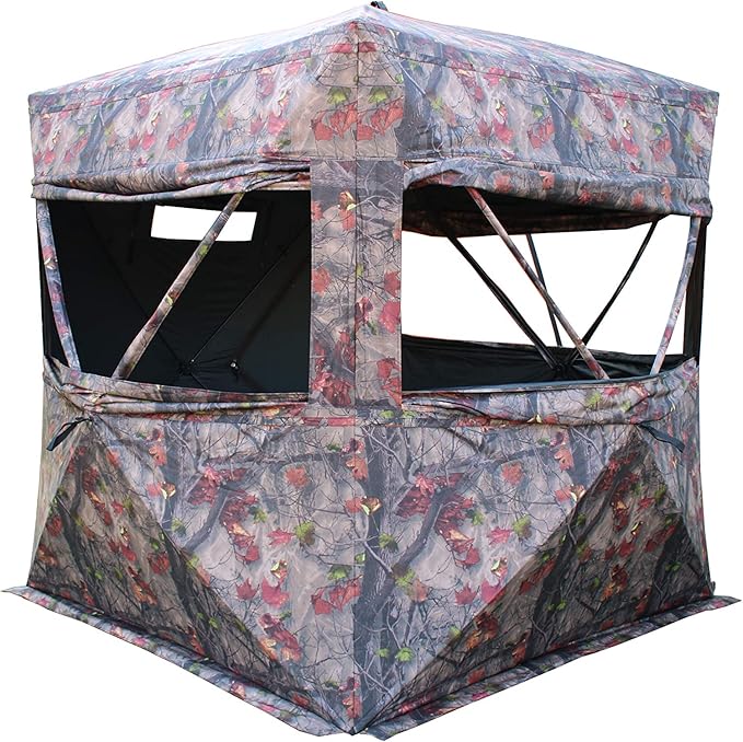 Muddy Executioner 3504 Man PopUp Blind Spacious, Sliding