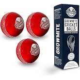 Growmite Soft Rubber Cricket Balls for Practice, Training &amp; Coaching