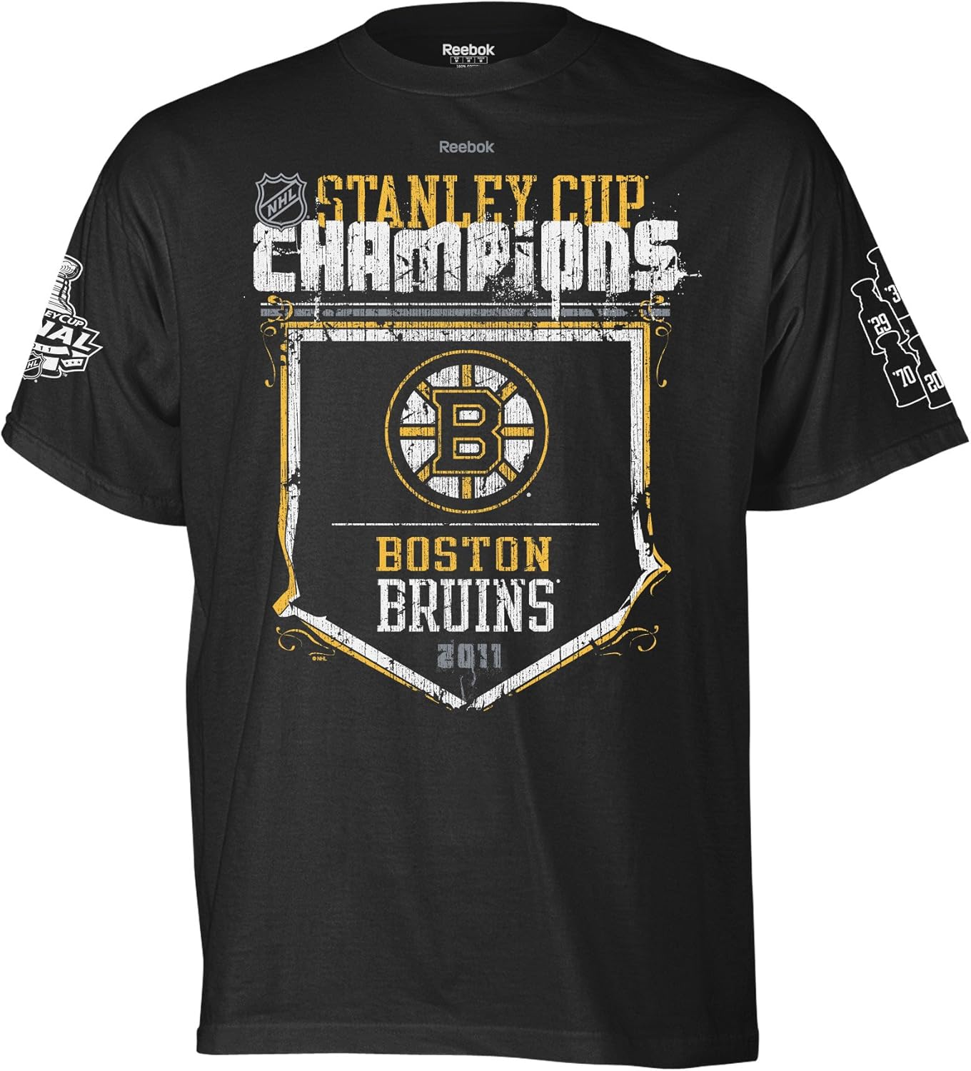 NHL Men's Boston Bruins 2011 Stanley Cup Champions "Banner
