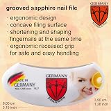 3 Swords Germany Round Sapphire Pocket Nail File view 3