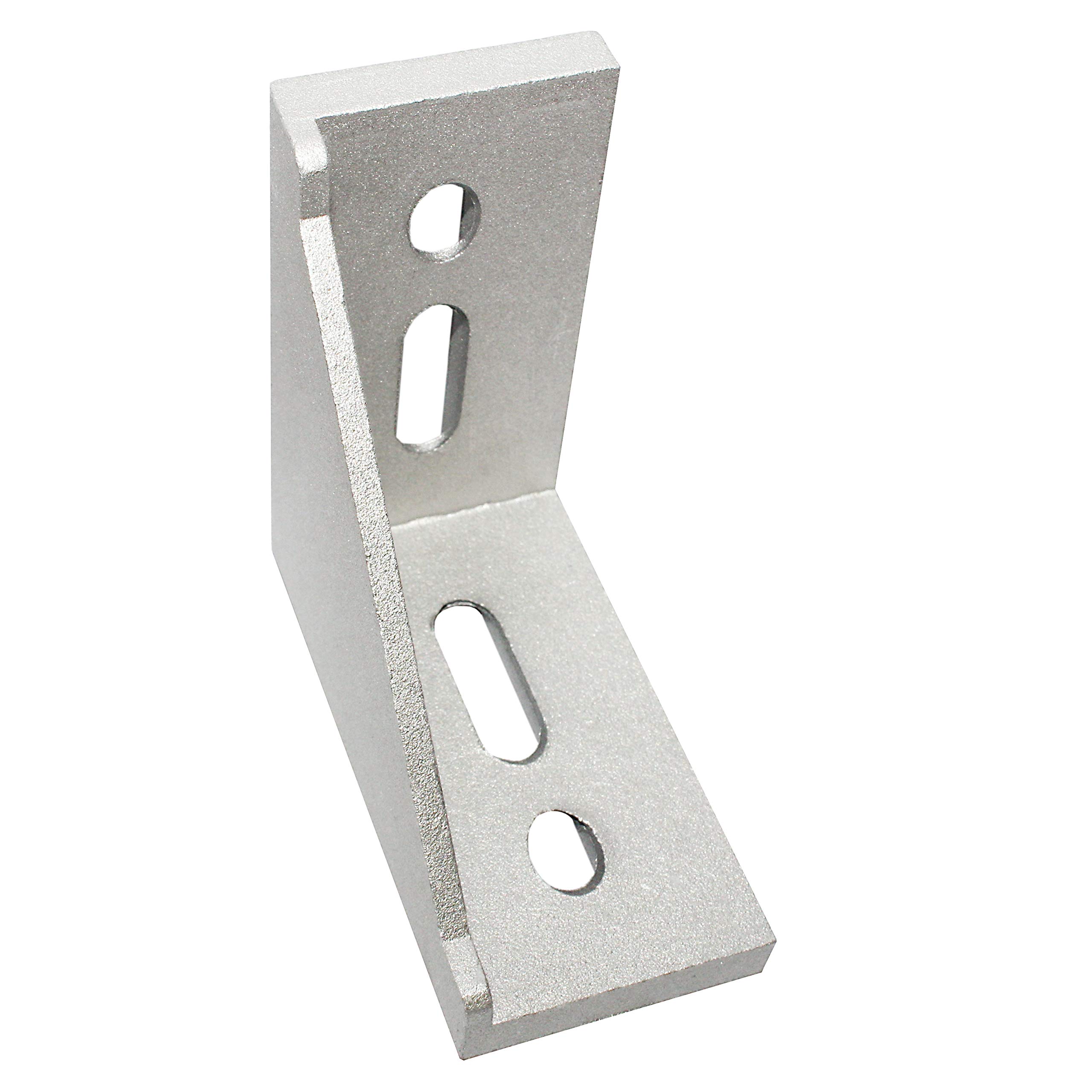 Angle for profile with mounting