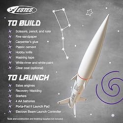 Estes 7000 Bull Pup 12D Rocket-Building