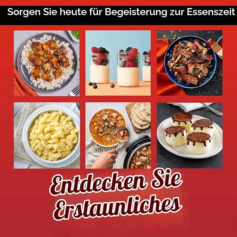 Brands Vortex 4-in-1-Heißluftfritteuse 1700W 5,7L Minibackofen - Gesundes Heißluft-Frittieren, Backen, Braten und Speisenwärmer, Schwarz