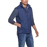 Weatherproof Vintage Mens Quilted Puffer Vest - Lightweight Padded Insulated Vest for Men