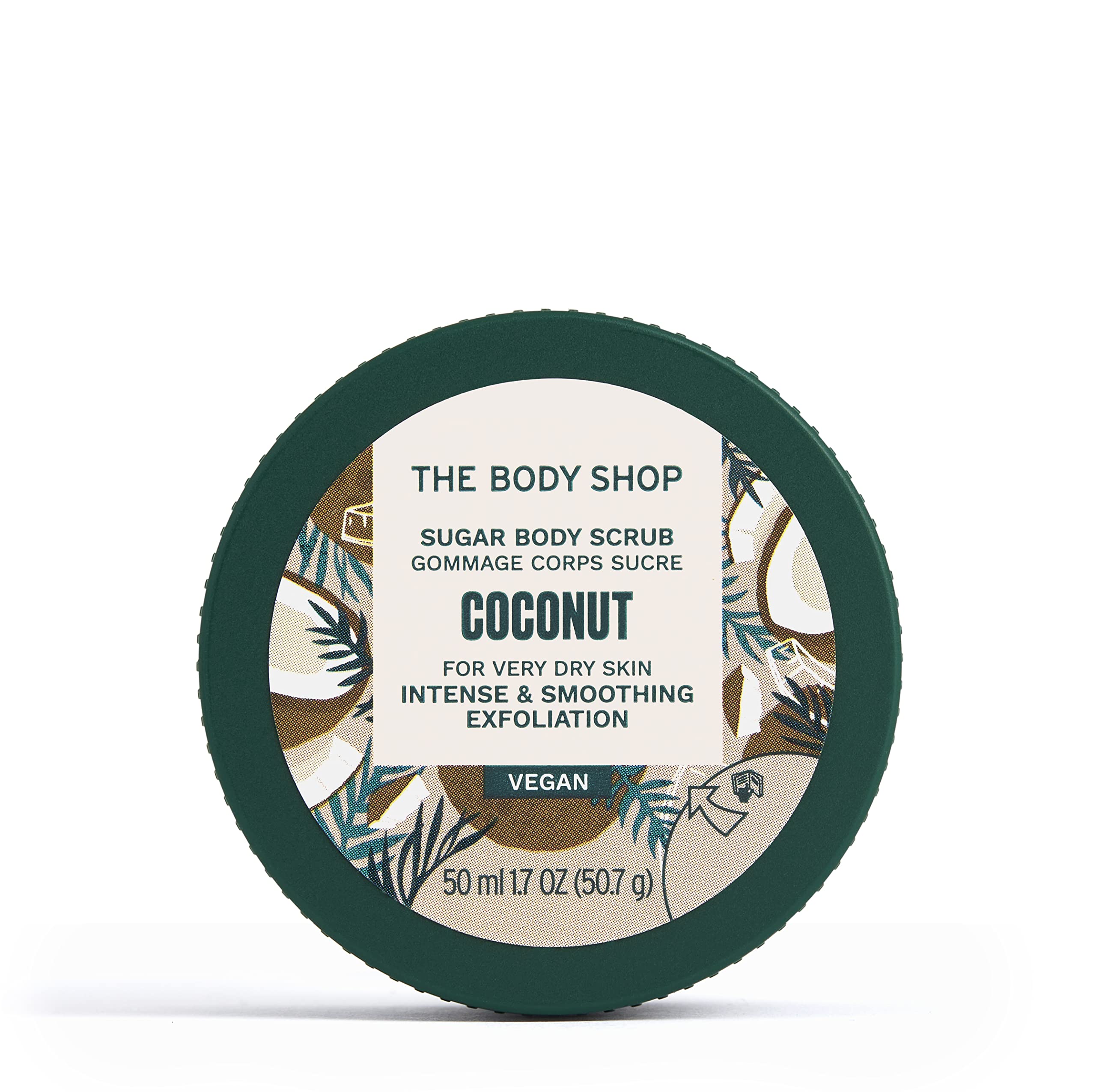 The Body Shop Coconut Exfoliating Cream Body Scrub 50ml(Small)