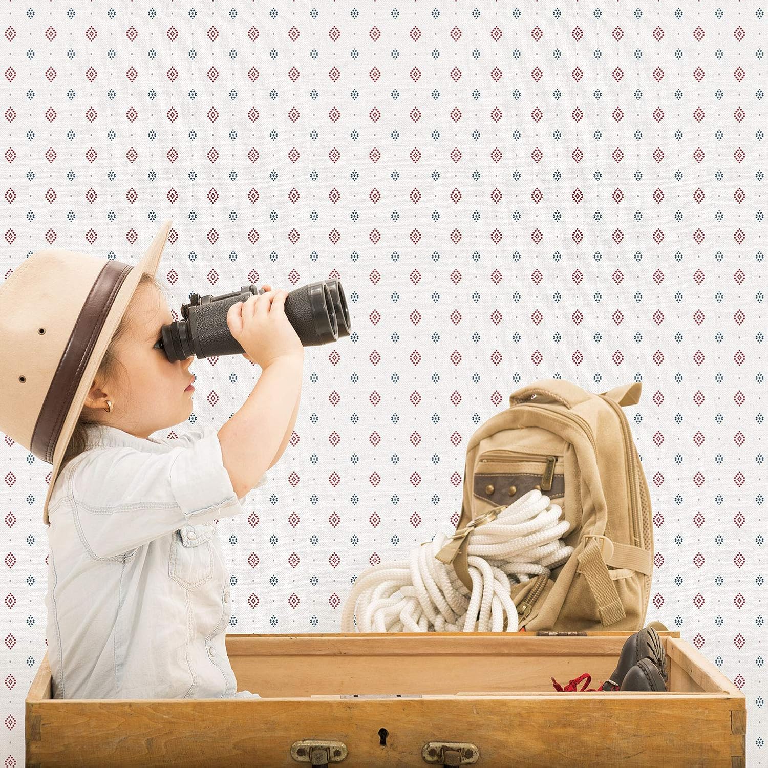 Galerie G56529 Just 4 Kids 2 Wallpaper, Red, Red & Blue - Image 3