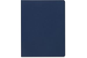 Swingline GBC 25730 Opaque Plastic Binding System Covers, 11-1/4 x 8-3/4, Navy (Pack of 25)
