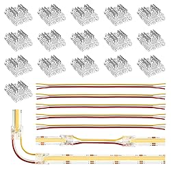 JACKYLED 10mm 0.39in Width Transparent Connector