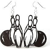 Bowling Ball and Pins Earrings