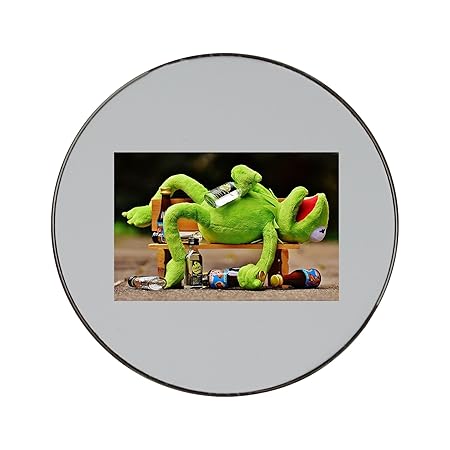 Diseño de la rana Gustavo, rana, bebida, Alcohol, beber Metal ...