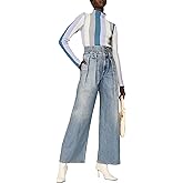 Love, Whit by Whitney Port RTR Design Collective Blue Stripe Sweater