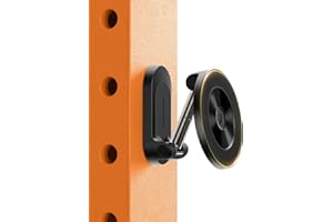 GolbinBox Magnetic Gym Phone Holder for MagSafe, All Metal Dual-Magnet Mount for iPhone and Android, 360° Adjustable Tri-Axis