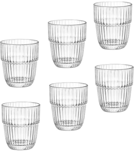 Vasos De Cóctel Bormioli Rocco Gin Fizz - 12 Unidades, 17 Oz, Vidrio Star Con Tratamiento XLT, Apta Lavavajillas