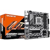 GIGABYTE B850M DS3H AMD AM5 LGA 1718 Motherboard, mATX, DDR5, 2X M.2, PCIe 5.0, USB-C, 2.5GbE LAN, EZ-Latch, 5-Year Warranty
