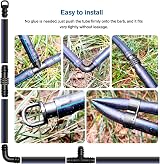 VooGenzek 50 PCS Drip Irrigation Fittings Kit 16mm Tubing Barbed Connectors view 4