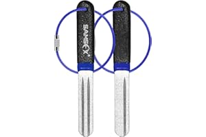 SAMSFX Fishing Dual Grit Diamond Fishing Hook Sharpener Stone Fish Knife Grinding Tool for Anglers Vest Pack Assortment 2PCS 