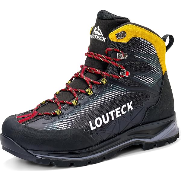 Amazon.com: Louteck Hiking Boots Men – Durable and  display picture 3