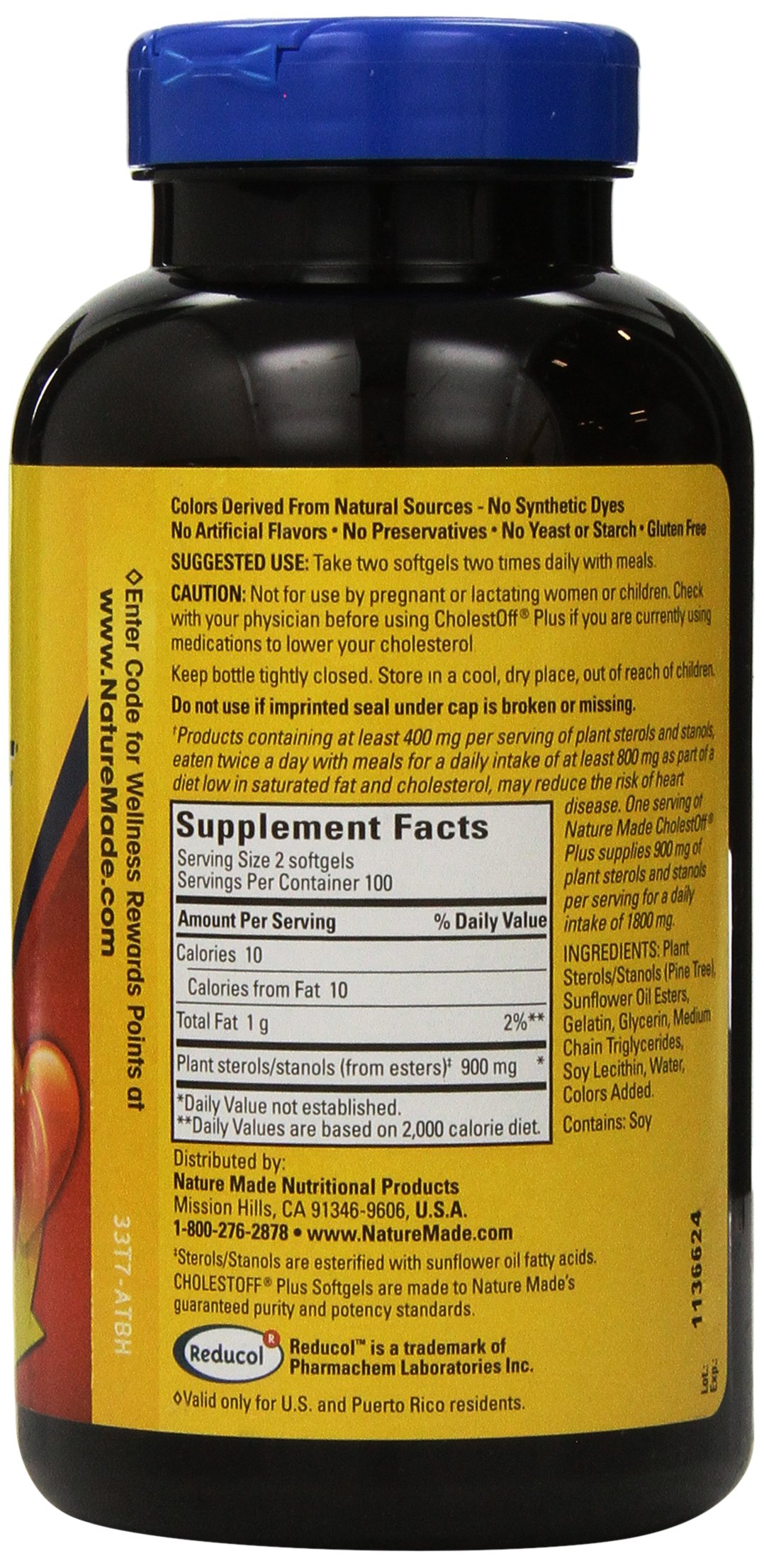 Nature Made CholestOff Plus, 210 Softgels Buy Online in UAE. Hpc