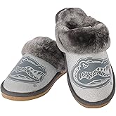 foco Womens NCAA College Team Logo Glitter Open Back Moccasin