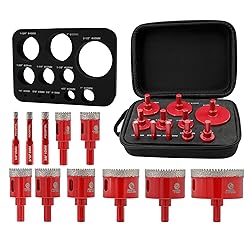 Diamond Core Drill Bit Set - FOCSTOL 11pcs