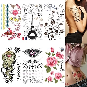 sexy temporary tattoo