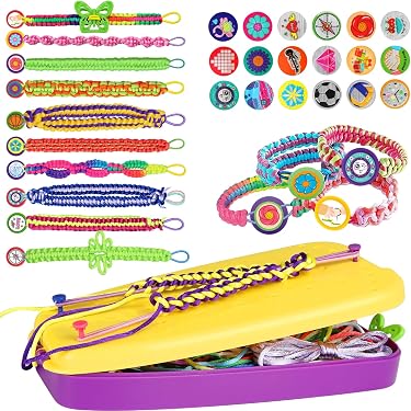 Small Foot Legler Vivien – Juego De Creación De Pulseras Con Cuentas De Madera Y 6 Gomas (A Partir De 3 Años)