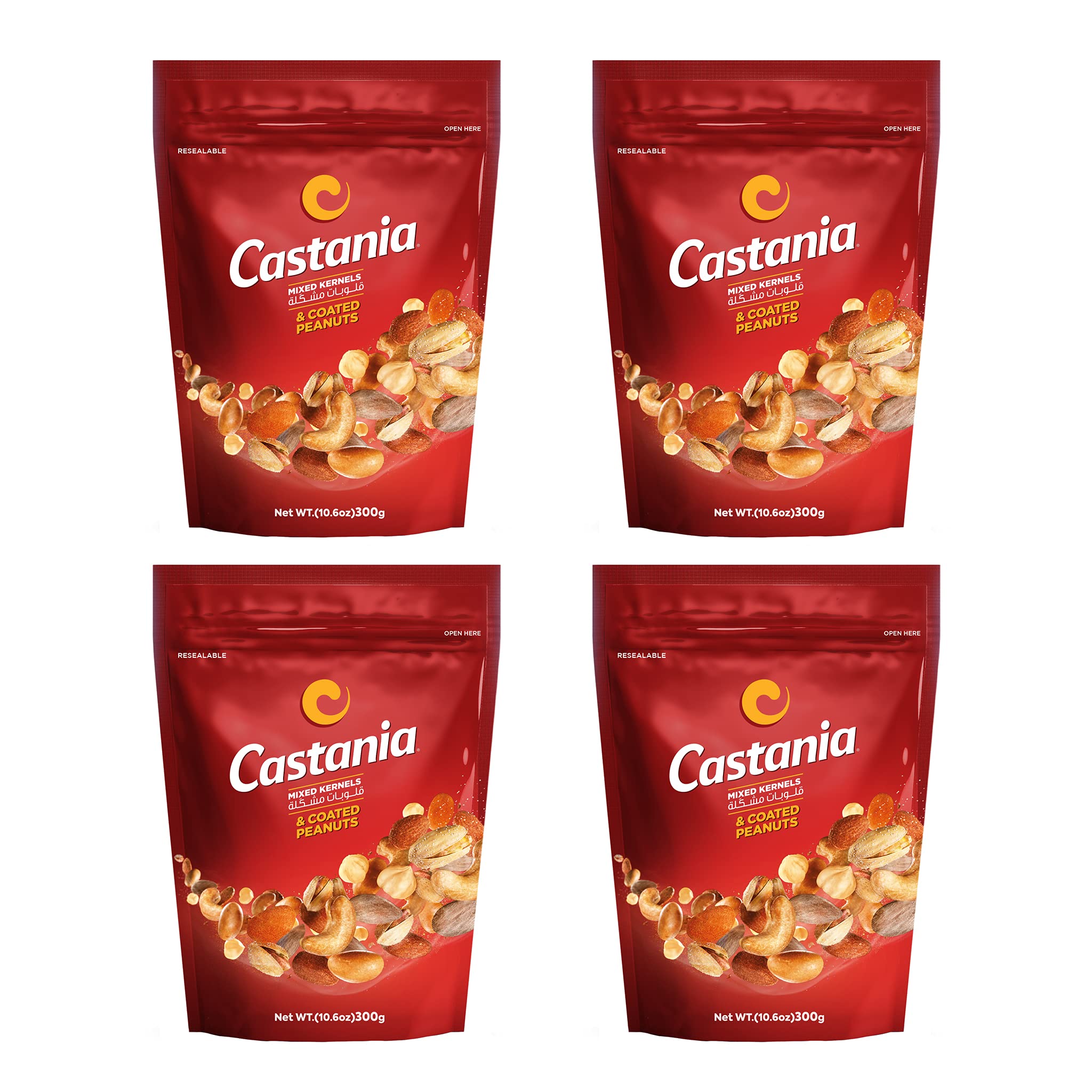 Castania BBQ Lebanese Nuts, Mixed Kernels with