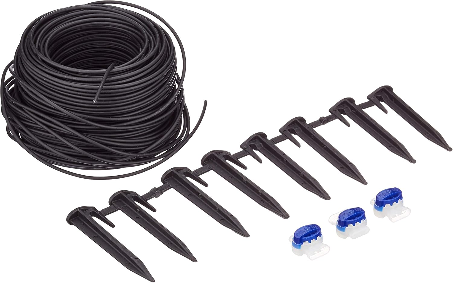 Worx WA0460 Installation Extension Kit (Cables, Pegs), Black