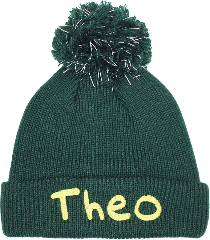 personalised bobble hat