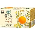 Sempio Organic Corn Silk Tea (20 Tea Bags) - Caffeine-Free, Sugar-Free, Herbal Tea Blend with Roasted Corn and Pure Corn Silk for a Rich Nutty Aroma, in Dry Bags