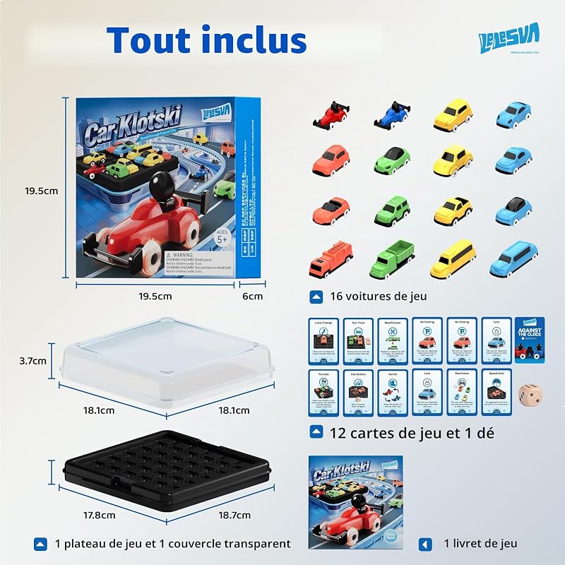 Débloquez Le Jeu de Puzzle Coulissant Klotski Car