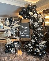 Kelfara Black Balloons 100pcs 12 Inch Latex Party Decorations view 5