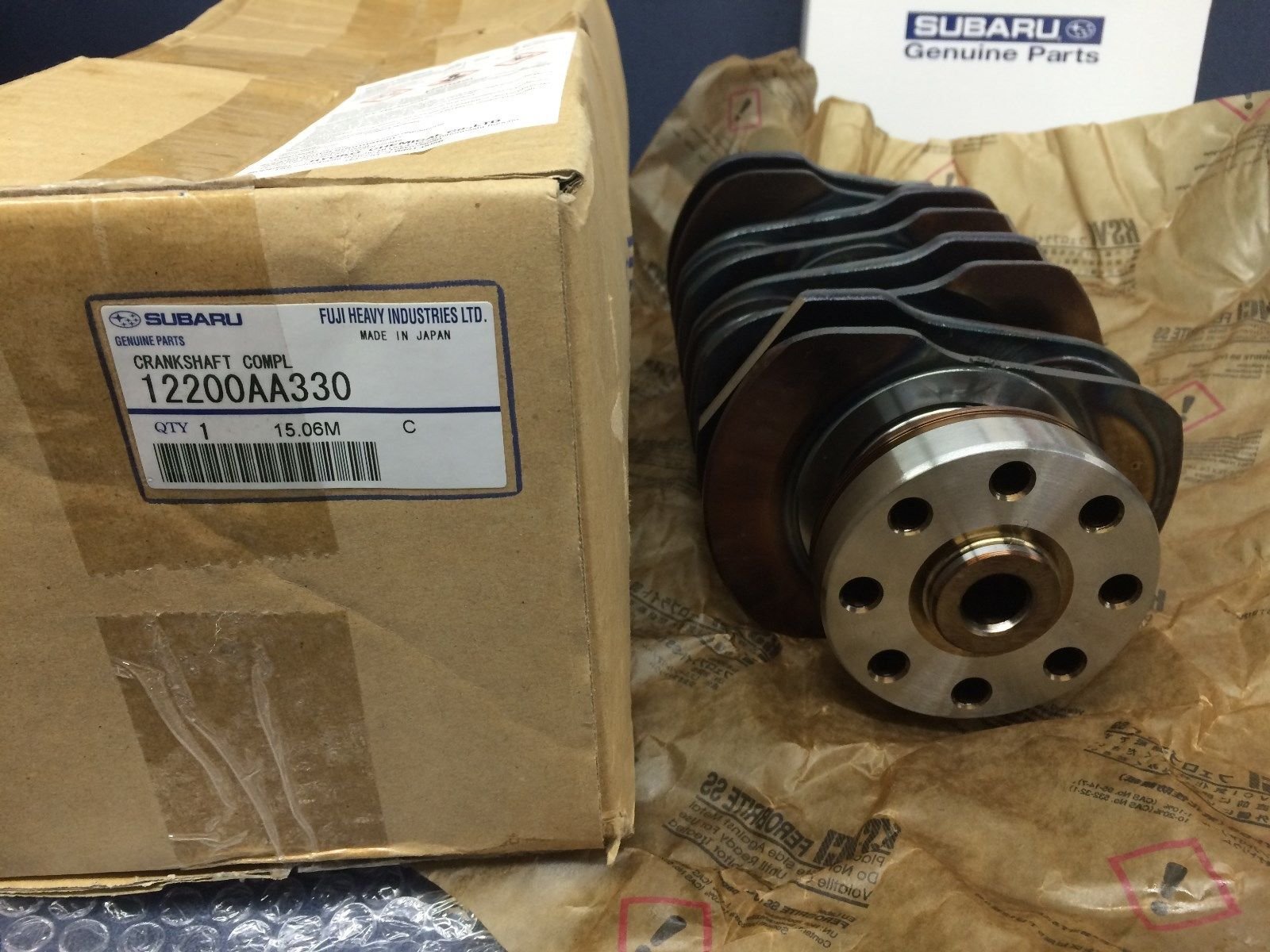 Subaru 12200AA330 Crankshaft