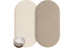 Unnivoll Muslin Bassinet Sheets Boy Girl, 100% Cotton Fitted Bassinet Sheet Set 2 Pack Bassinet Mattress Sheets Universal Fit for Rectangle, Round, Oval, Hourglass Mattress, Soft Breathable