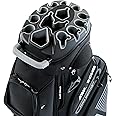 ASK ECHO 2024 T-Lock Golf Cart Bag with 14 Way Organizer Divider Top, Premium Cart Bag with Handles and Rain Cover, for Men