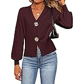 Bellcoco Sweaters for Women V Neck Lightweight Cropped Sweater Ribbed Knit Pullover Cute Tops Spring Summer Outfits 2026