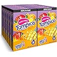 Tampico Singles To Go Drink Mix Packets, Mango Punch, Zero Sugar, Low Calorie, 100% DV of Vitamin C per Serving, Convenient, On-The-Go Water Enhancers, 6 Count (Pack - 12)