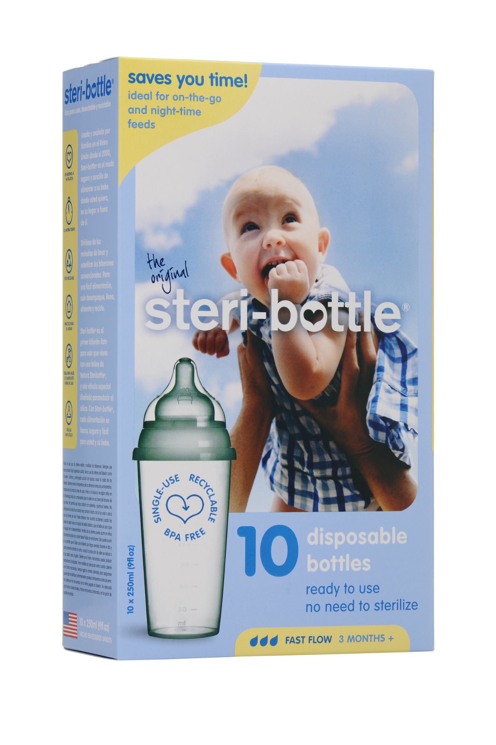 Milk Bottle No Need To Sterilize Baby Bottles Playtex Baby Nurser