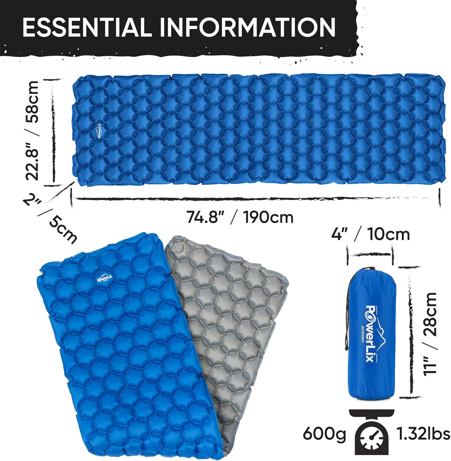 powerlix sleeping pad