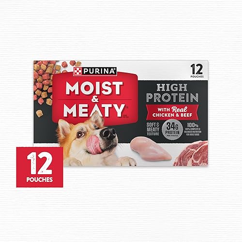 Meaty High Protein Purina Soft And Moist Dog Food MOIST MEATY